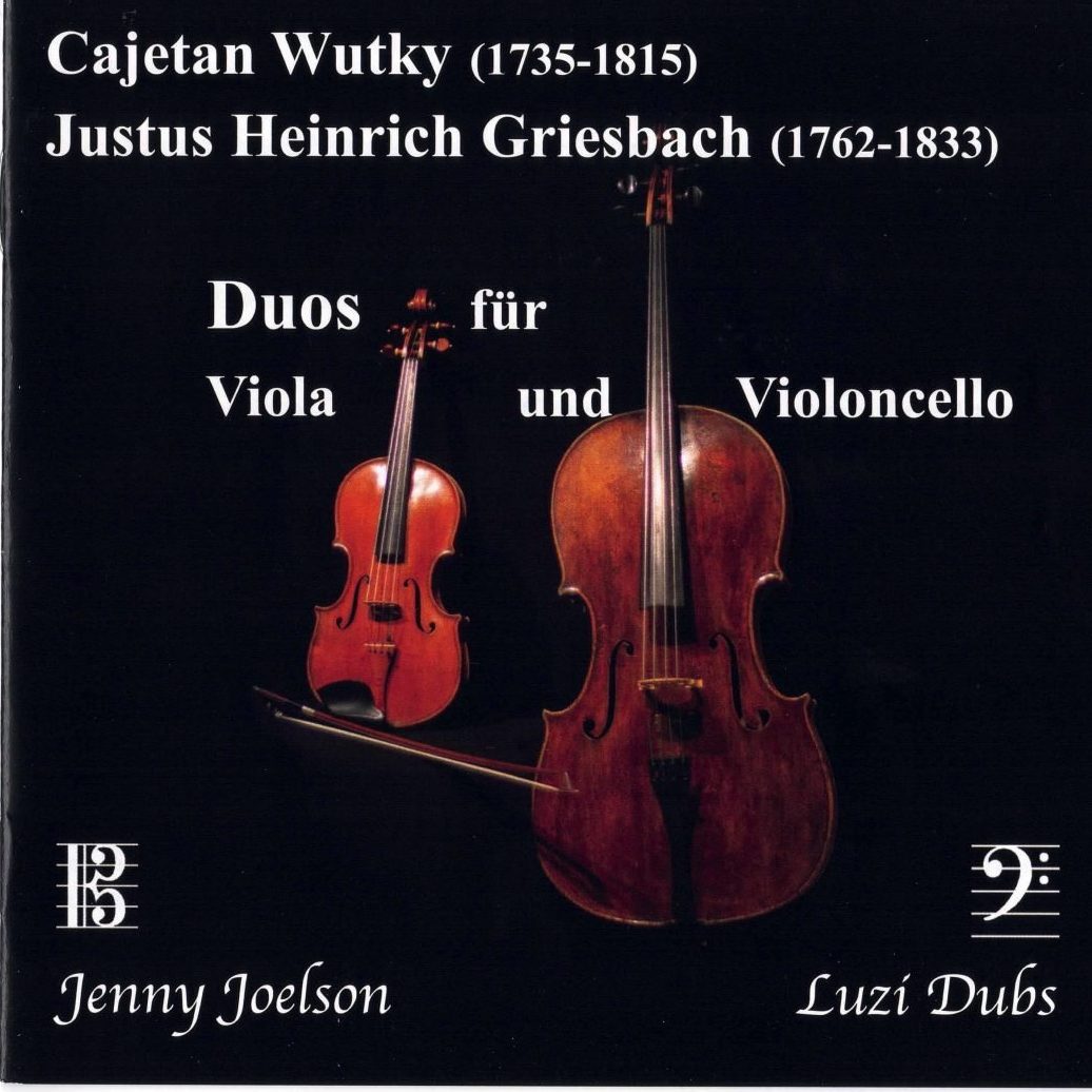 Jenny Joelson & Luzi Dubs – Duos für Viola und Violoncello